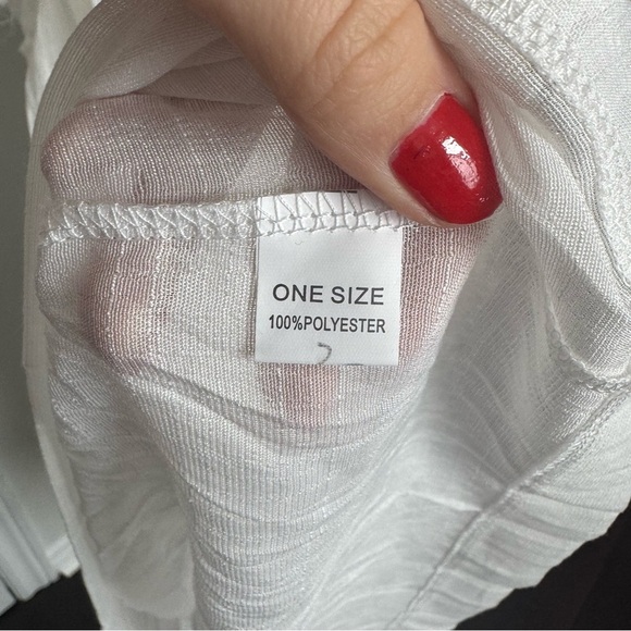 NEW Sheer Button-Down Cover-Up Kaftan Boho Kimono Coastal Cowgirl prarie Os - Picture 12 of 12